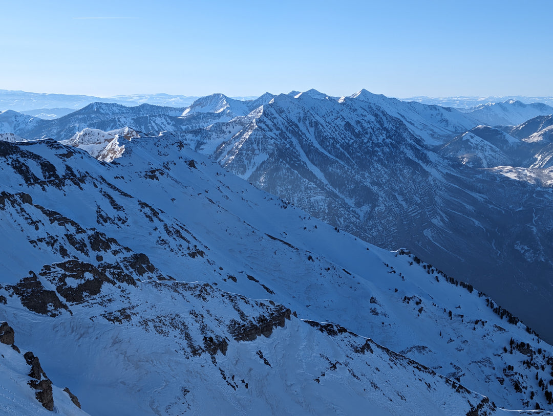 Summiting the Snow-Covered Face of Mount Timpanogos