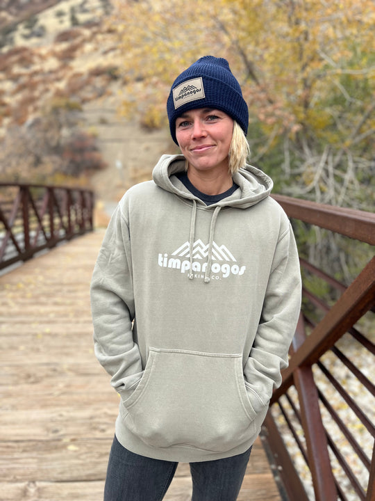 Timpanogos Hiking Co. (official) - Vintage Mountain Blend Hoodie (Carpenter Espresso)