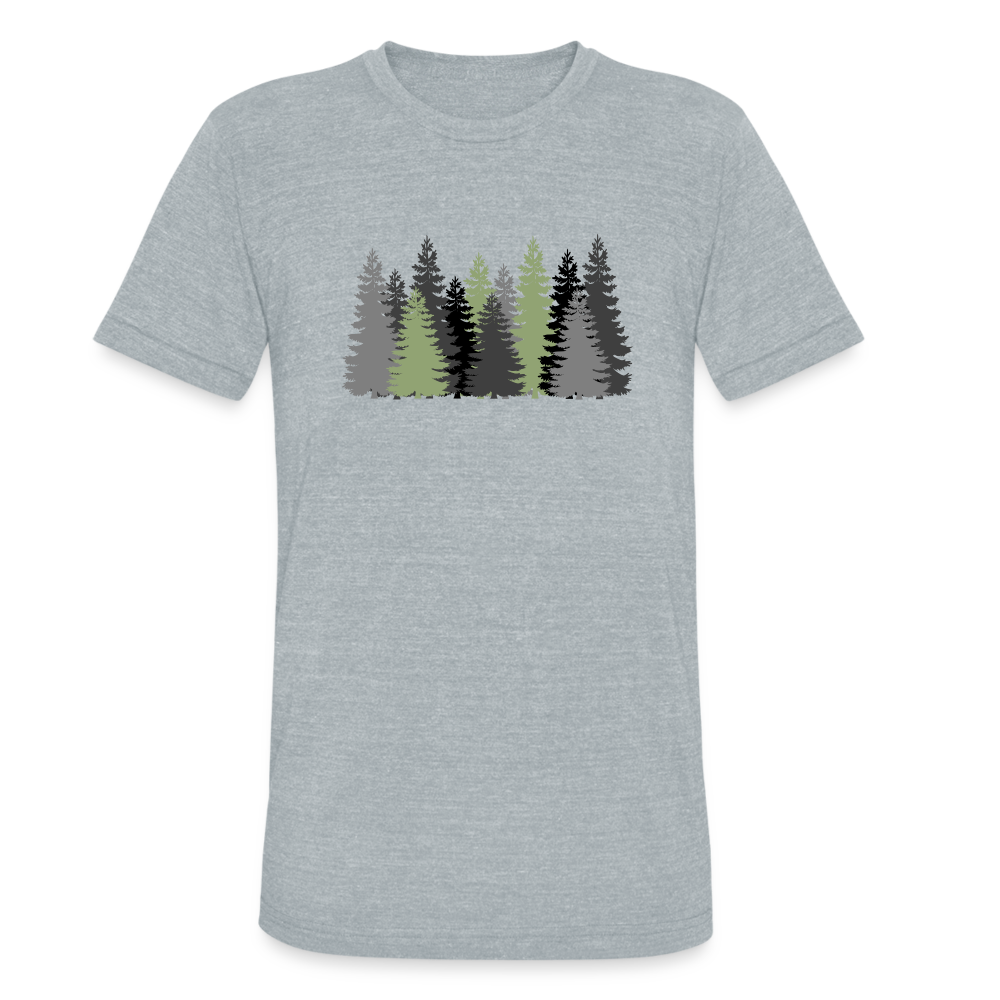 Trees - Tri-Blend T-Shirt - heather grey