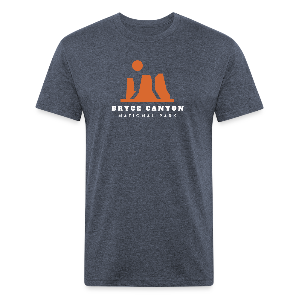 Bryce Canyon - Premium Graphic Tee - heather navy