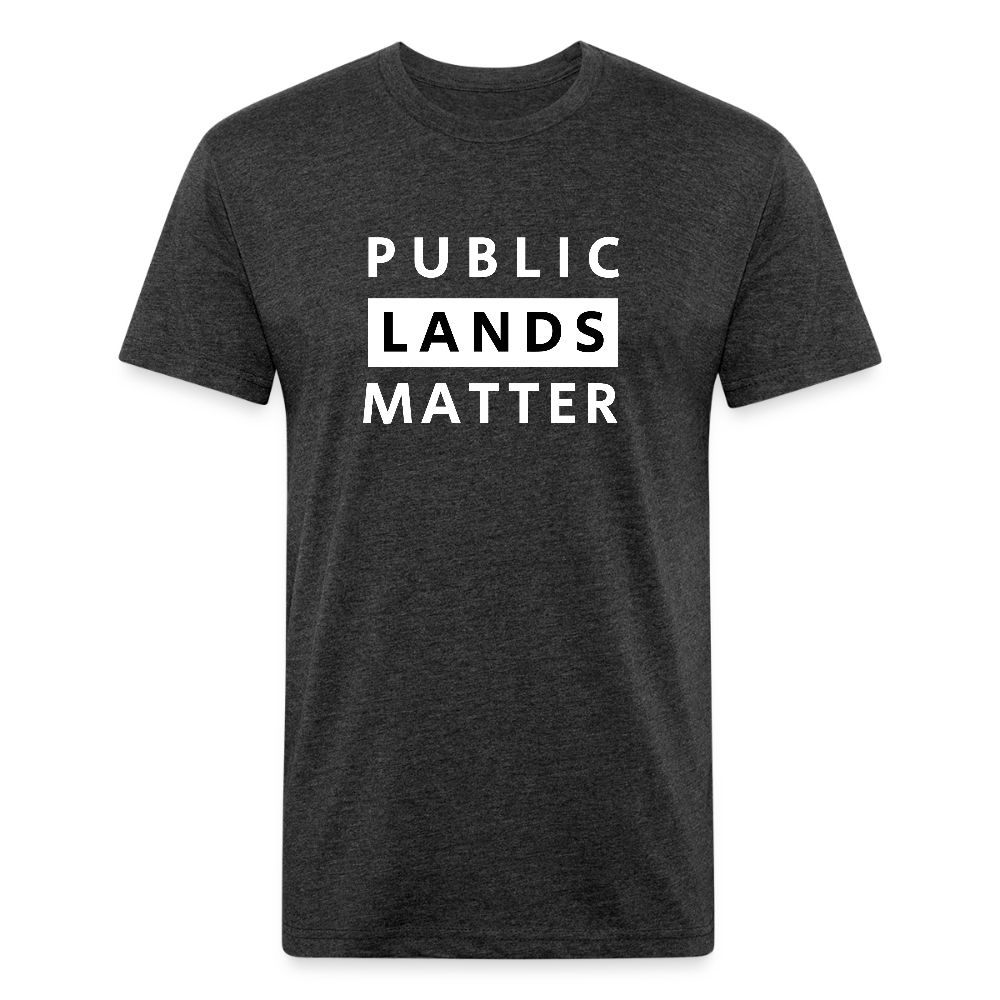 Public Lands Matter - Premium Graphic Tee - heather black