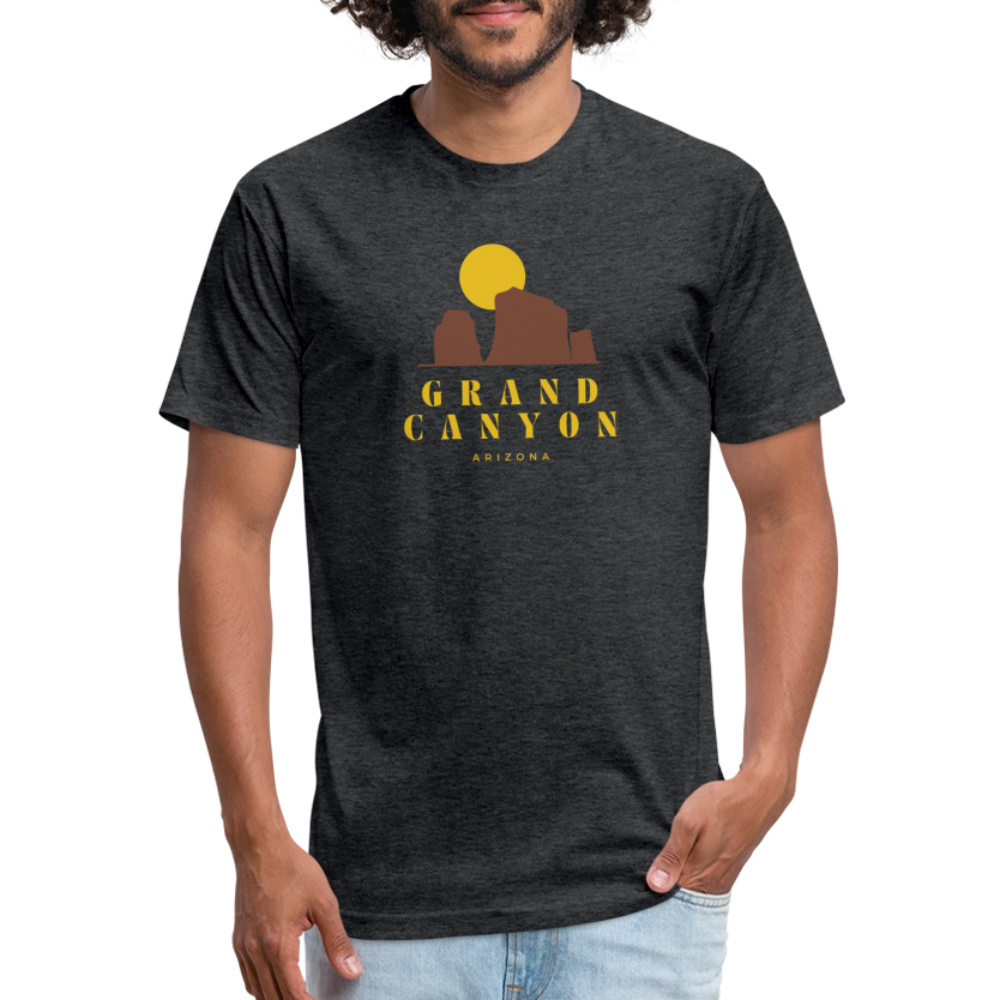 Grand Canyon - Premium Graphic Tee - heather black