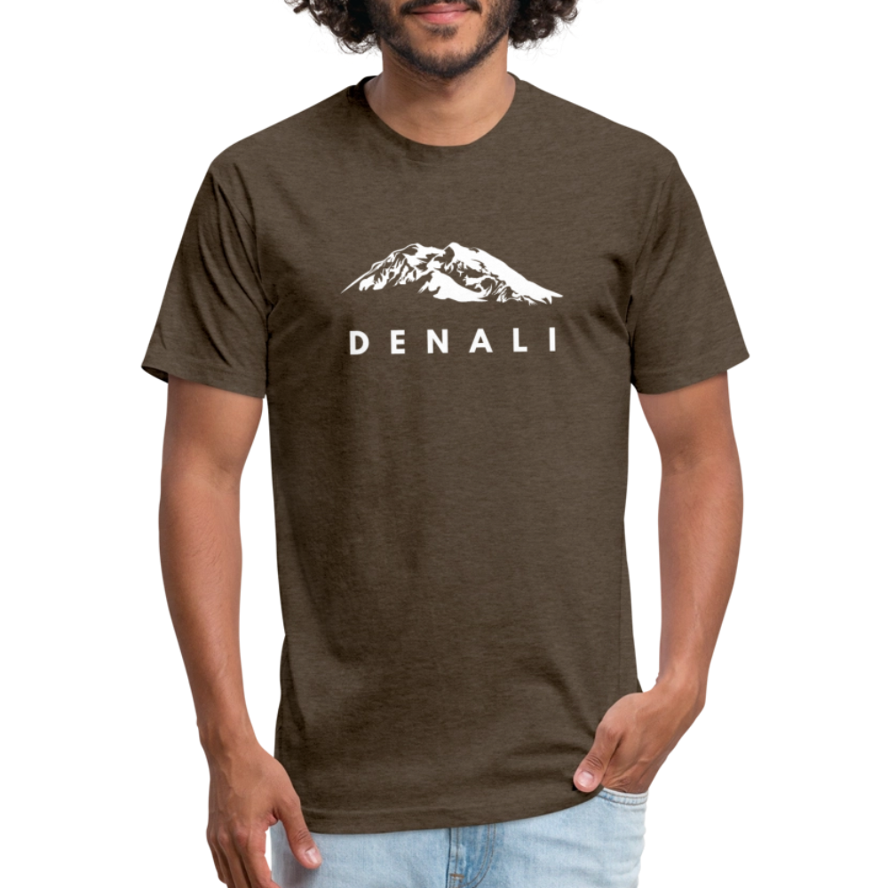 Denali - Premium Graphic Tee - heather espresso