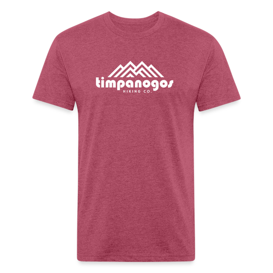 Timpanogos Hiking Co. (Official) - Premium Graphic Tee (POD) - heather burgundy