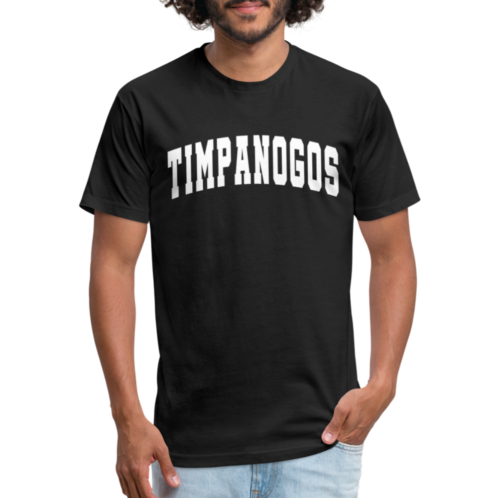 Timpanogos (retro college) - Premium Graphic Tee - black