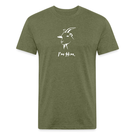 I'm Him - Premium Graphic Tee - heather military green