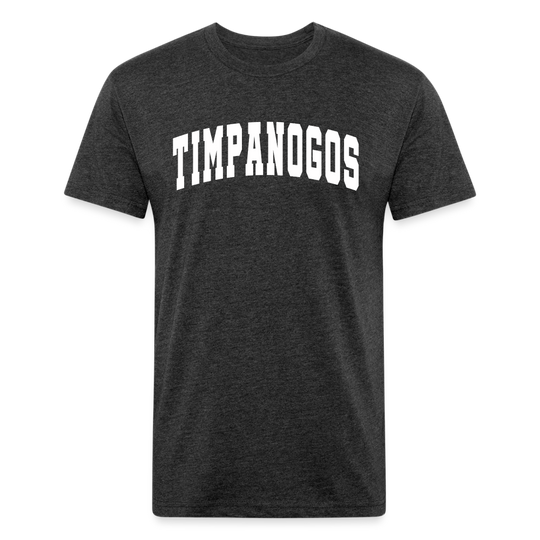 Timpanogos (retro college) - Premium Graphic Tee - heather black