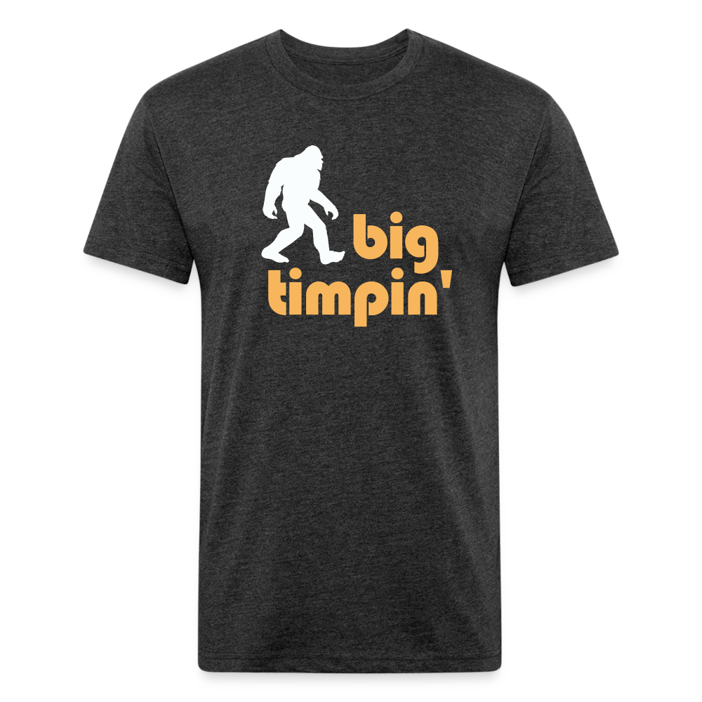 Big Timpin' - Premium Graphic Tee - heather black