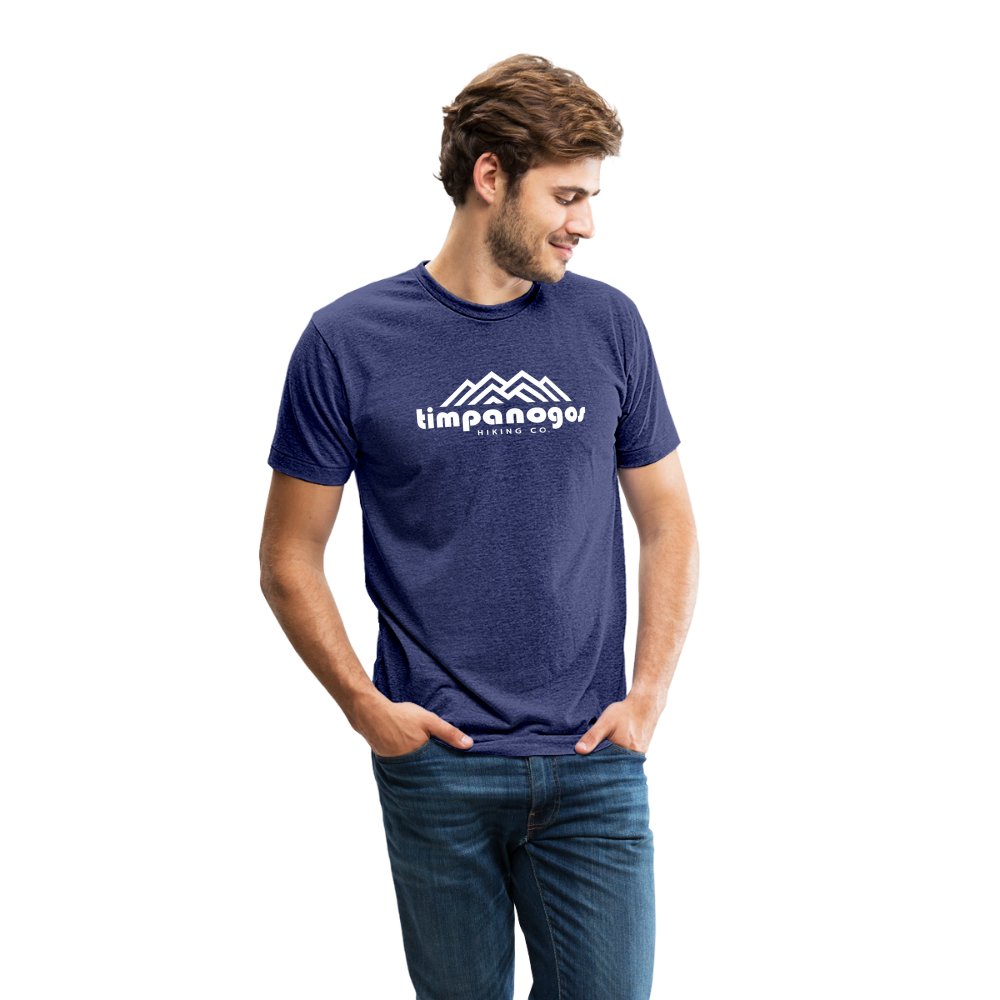 Timpanogos Hiking Co. (official) - Tri-Blend T-Shirt - heather indigo