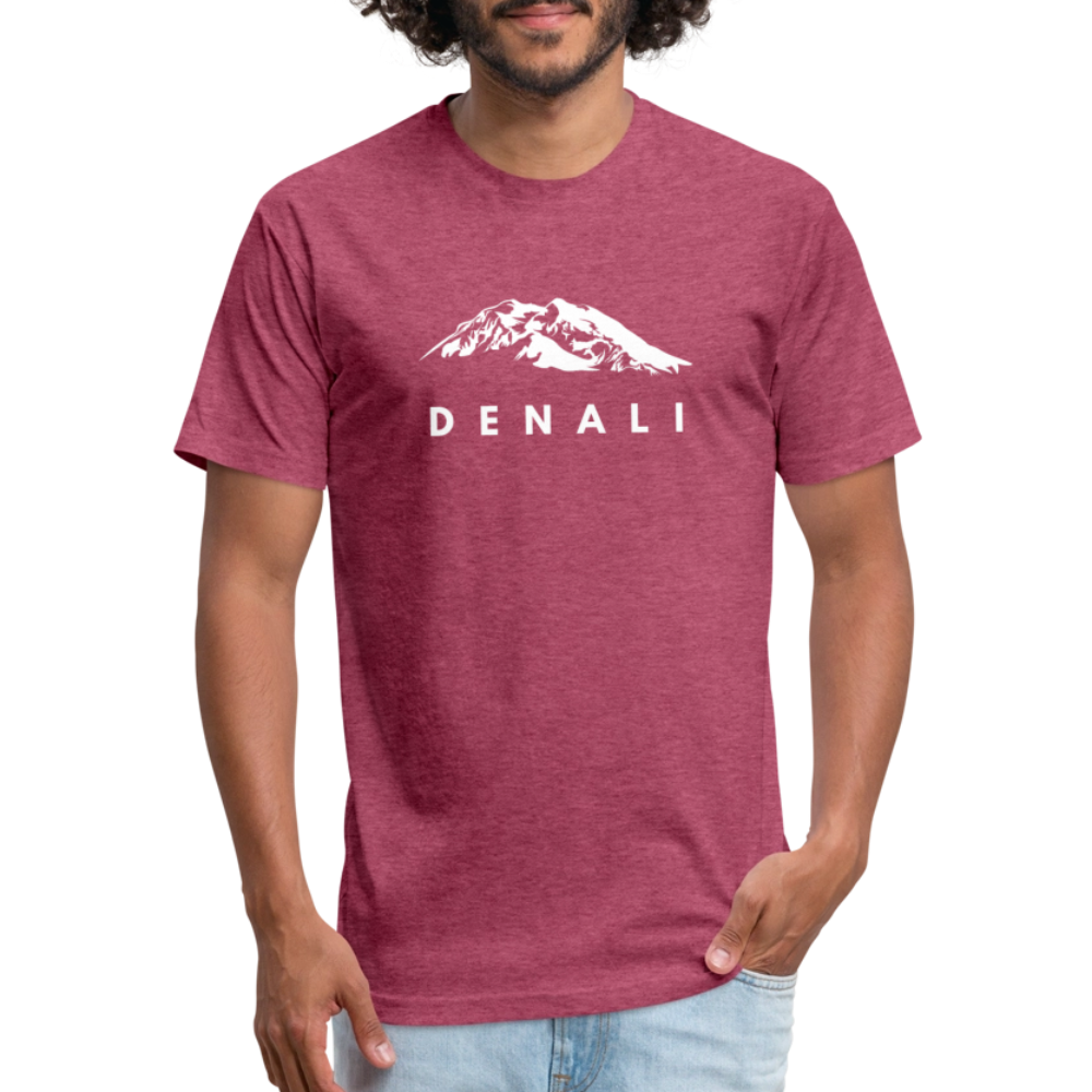 Denali - Premium Graphic Tee - heather burgundy