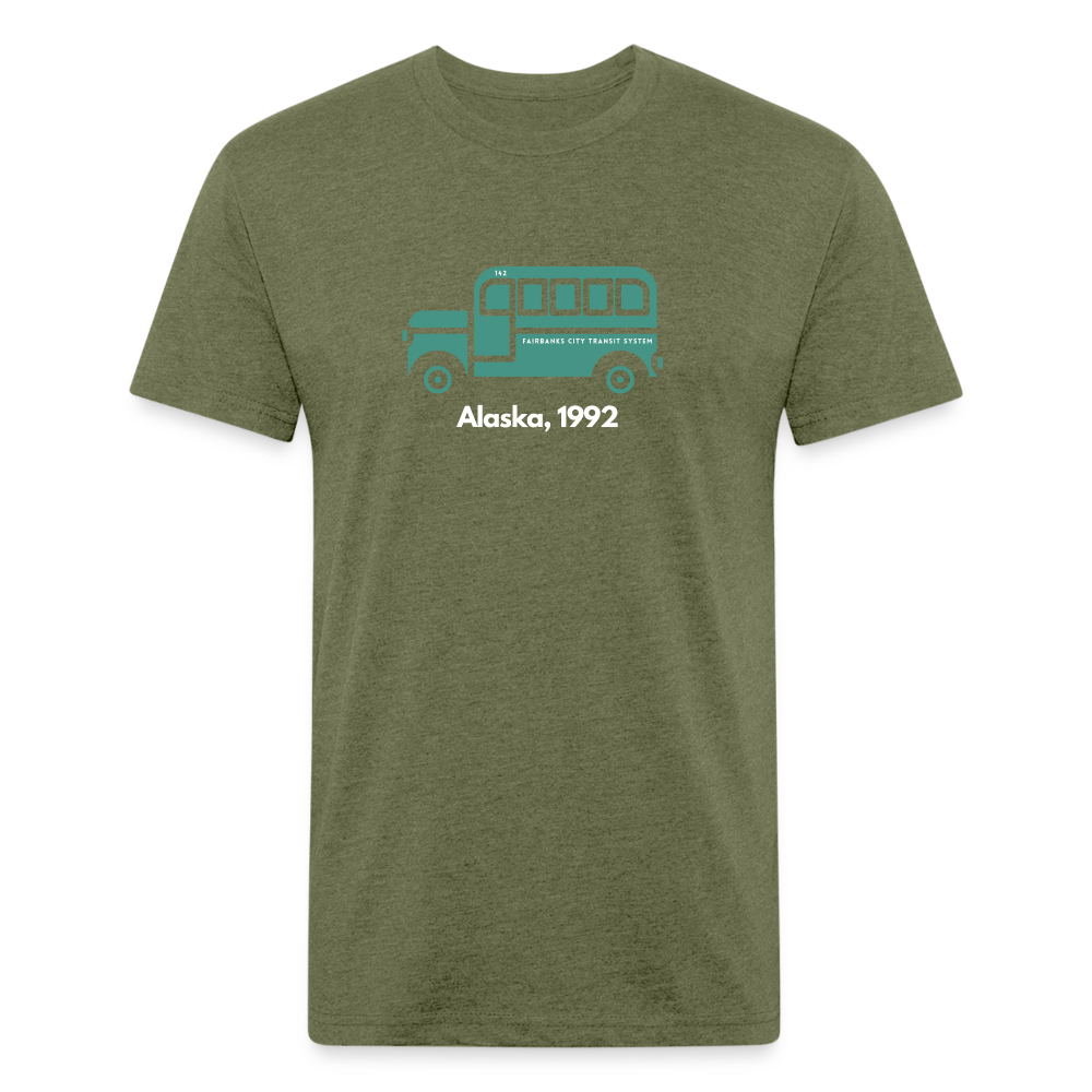 Alaska, 1992 - Premium Graphic Tee - heather military green