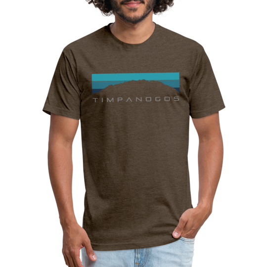 RMC cool - Premium Graphic Tee - heather espresso