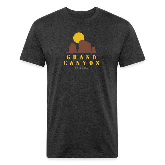 Grand Canyon - Premium Graphic Tee - heather black