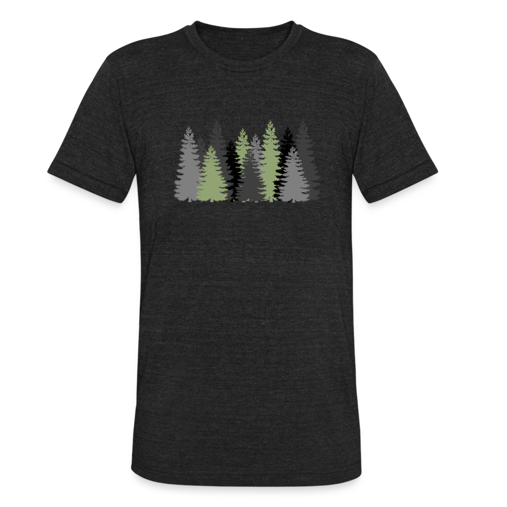 Trees - Tri-Blend T-Shirt - heather black