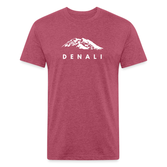 Denali - Premium Graphic Tee - heather burgundy