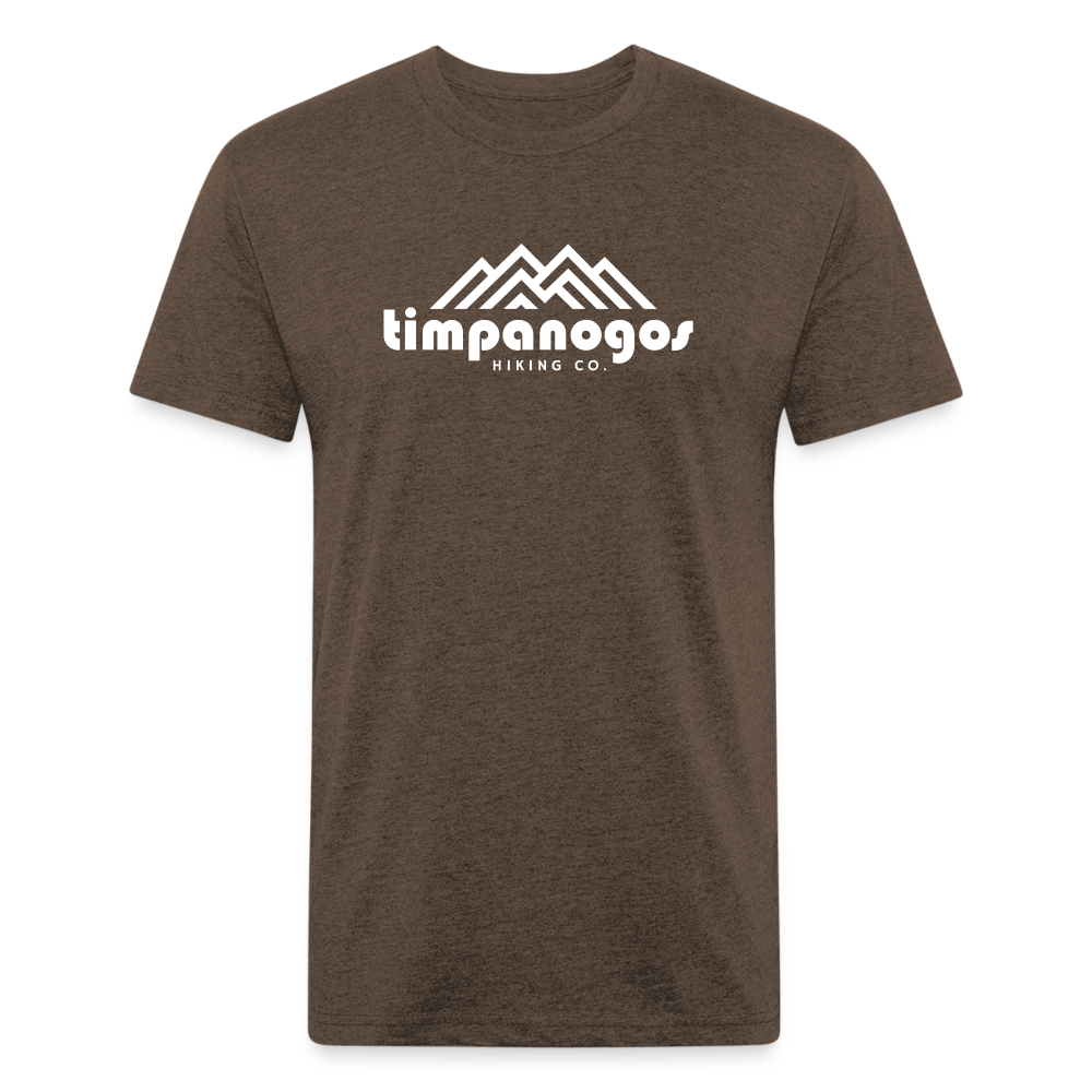 Timpanogos Hiking Co. (Official) - Premium Graphic Tee (POD) - heather espresso