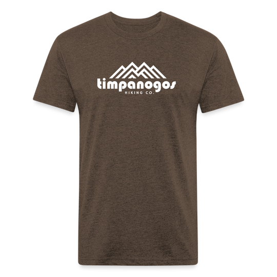 Timpanogos Hiking Co. (Official) - Premium Graphic Tee (POD) - heather espresso