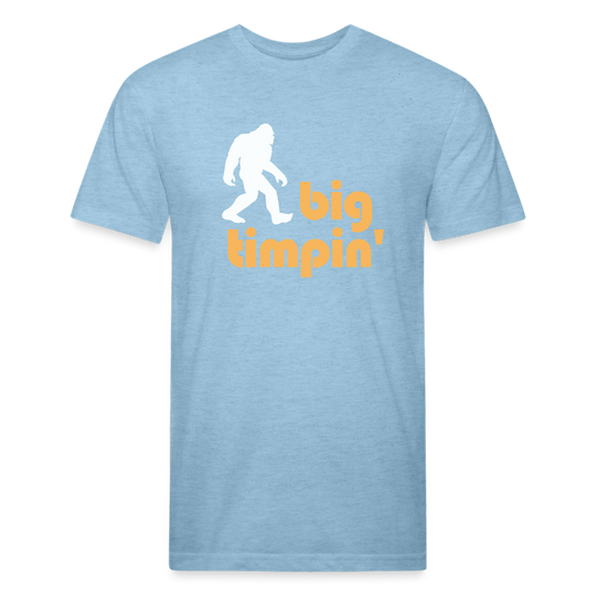 Big Timpin' - Premium Graphic Tee - heather blue