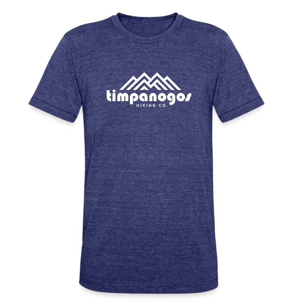 Timpanogos Hiking Co. (official) - Tri-Blend T-Shirt - heather indigo