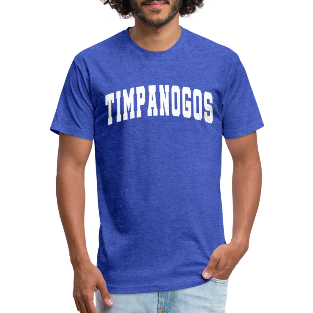 Timpanogos (retro college) - Premium Graphic Tee - heather royal