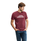 Timpanogos Hiking Co. (official) - Tri-Blend T-Shirt - heather cranberry