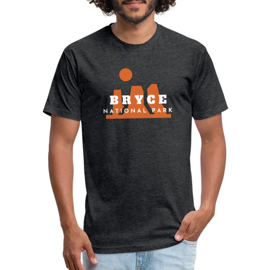 Bryce Canyon - Premium Graphic Tee - heather black