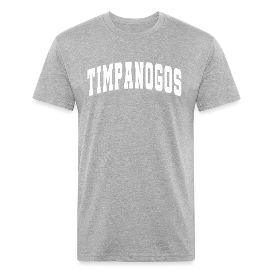 Timpanogos (retro college) - Premium Graphic Tee - heather gray