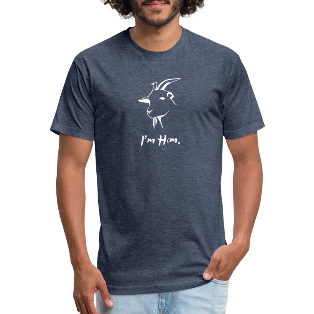 I'm Him - Premium Graphic Tee - heather navy