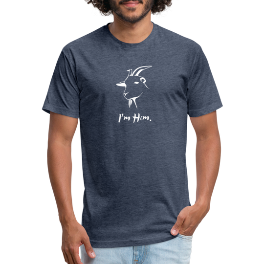 I'm Him - Premium Graphic Tee - heather navy