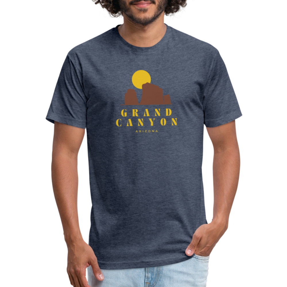 Grand Canyon - Premium Graphic Tee - heather navy