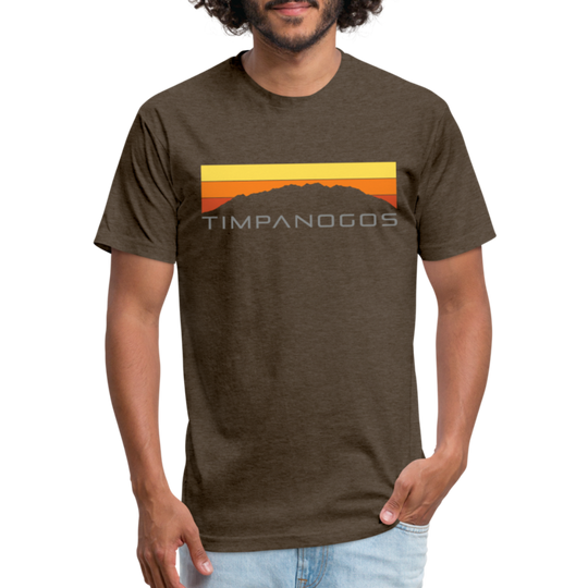 RMC - Premium Graphic Tee - heather espresso