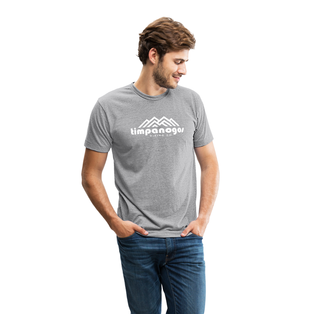 Timpanogos Hiking Co. (official) - Tri-Blend T-Shirt - heather grey