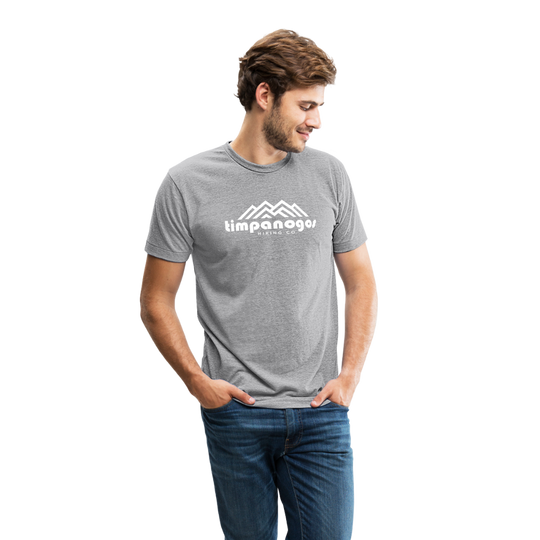 Timpanogos Hiking Co. (official) - Tri-Blend T-Shirt - heather grey