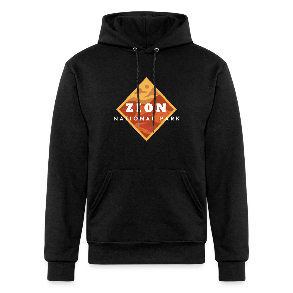 Zion - Champion Powerblend Hoodie - black