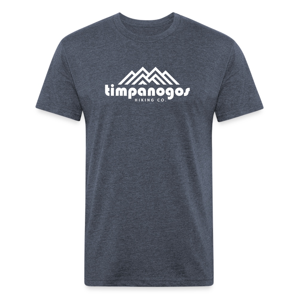 Timpanogos Hiking Co. (Official) - Premium Graphic Tee (POD) - heather navy