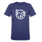 Retro Forest - Tri-Blend T-Shirt - heather indigo