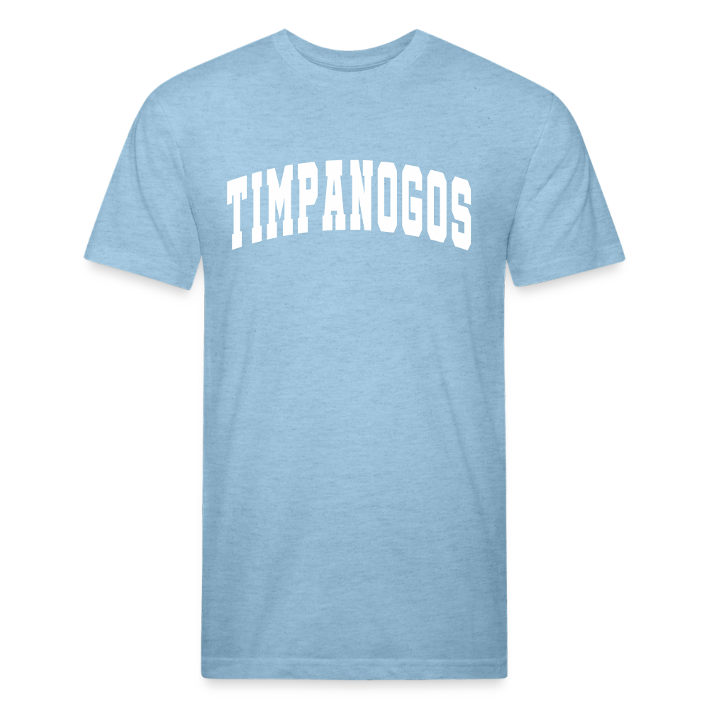 Timpanogos (retro college) - Premium Graphic Tee - heather blue