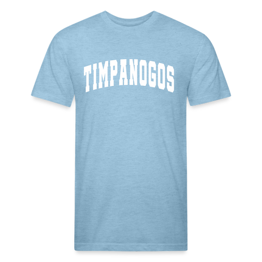 Timpanogos (retro college) - Premium Graphic Tee - heather blue