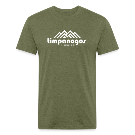 Timpanogos Hiking Co. (Official) - Premium Graphic Tee (POD) - heather military green