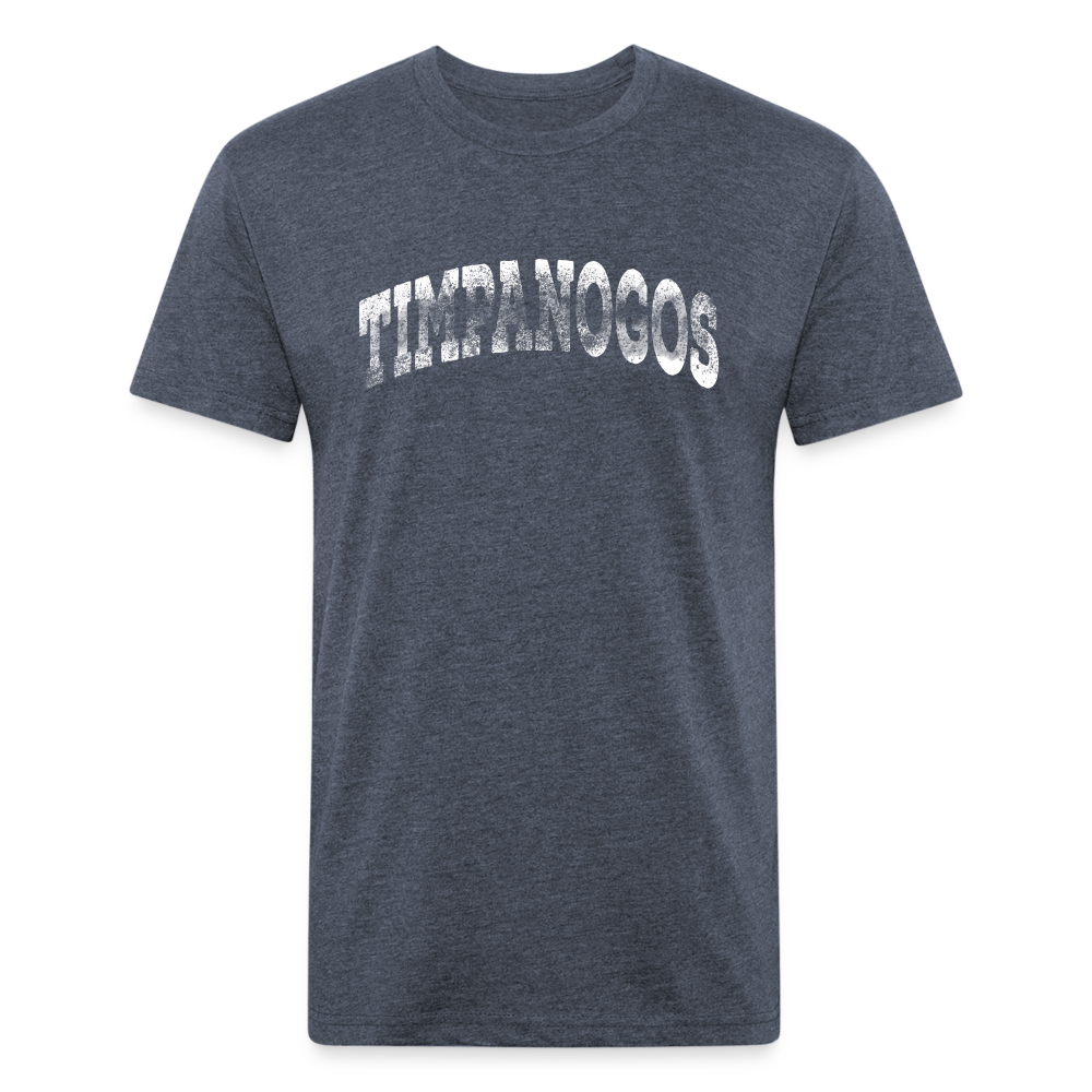 Timpanogos (retro college) - Premium Graphic Tee - heather navy