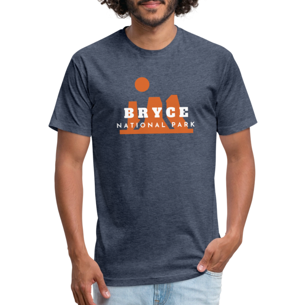 Bryce Canyon - Premium Graphic Tee - heather navy