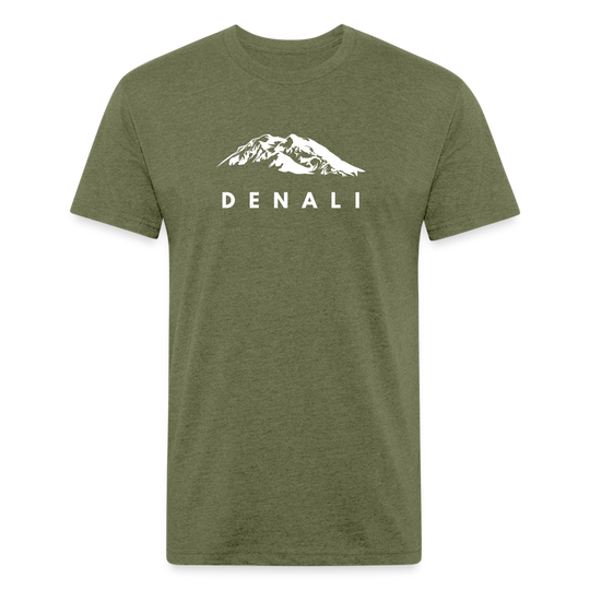 Denali - Premium Graphic Tee - heather military green