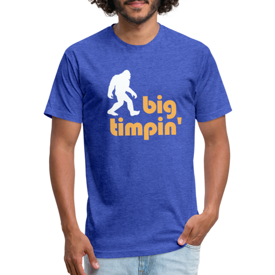 Big Timpin' - Premium Graphic Tee - heather royal