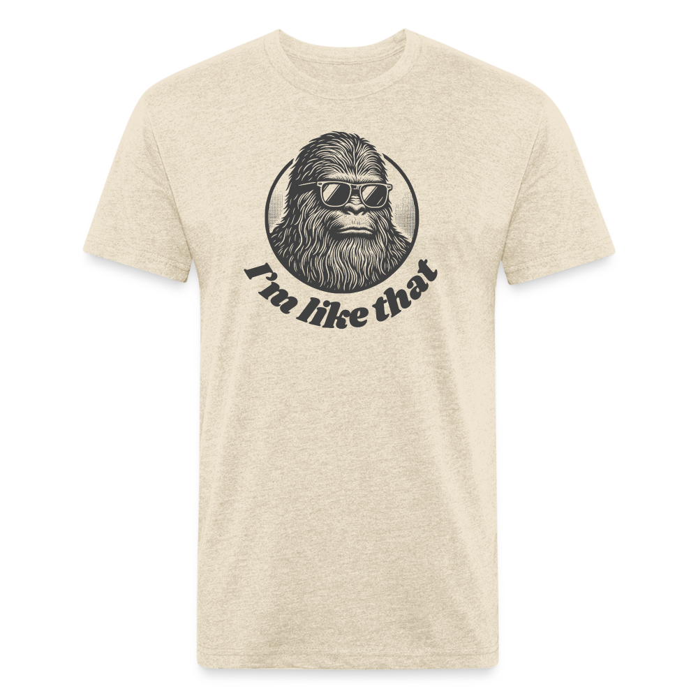 I'm Like That (Bigfoot) - Premium Graphic Tee - heather cream