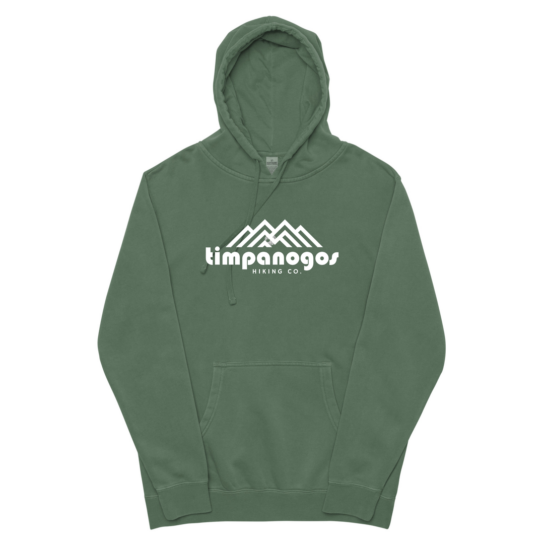 Timpanogos Hiking Co. - Vintage Mountain Blend Hoodie (Alpine Green)