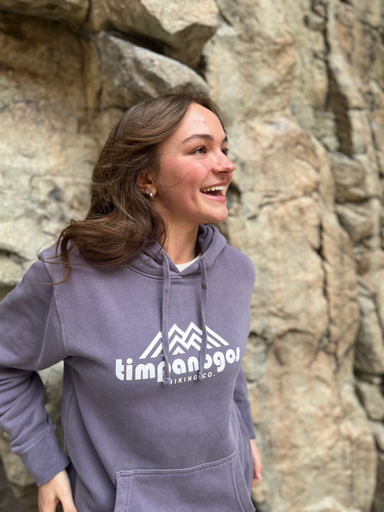 Timpanogos Hiking Co. - Vintage Mountain Blend Hoodie (Lavender)