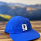 GOAT (Timpanogos) -  5-panel Water-Repellant Nylon Camp Hat (Royal)