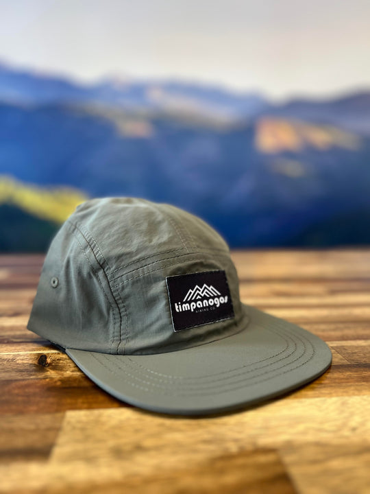 5-panel Water Repellant Nylon Camp Hats - Timpanogos Hiking Co. (Official)