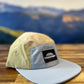 Timpanogos Hiking Co. -  5-panel Nylon Camp Hat (Tan/Gray/Olive)