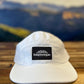 Timpanogos Hiking Co. -  5-panel Water-Repellant Nylon Camp Hat (White)